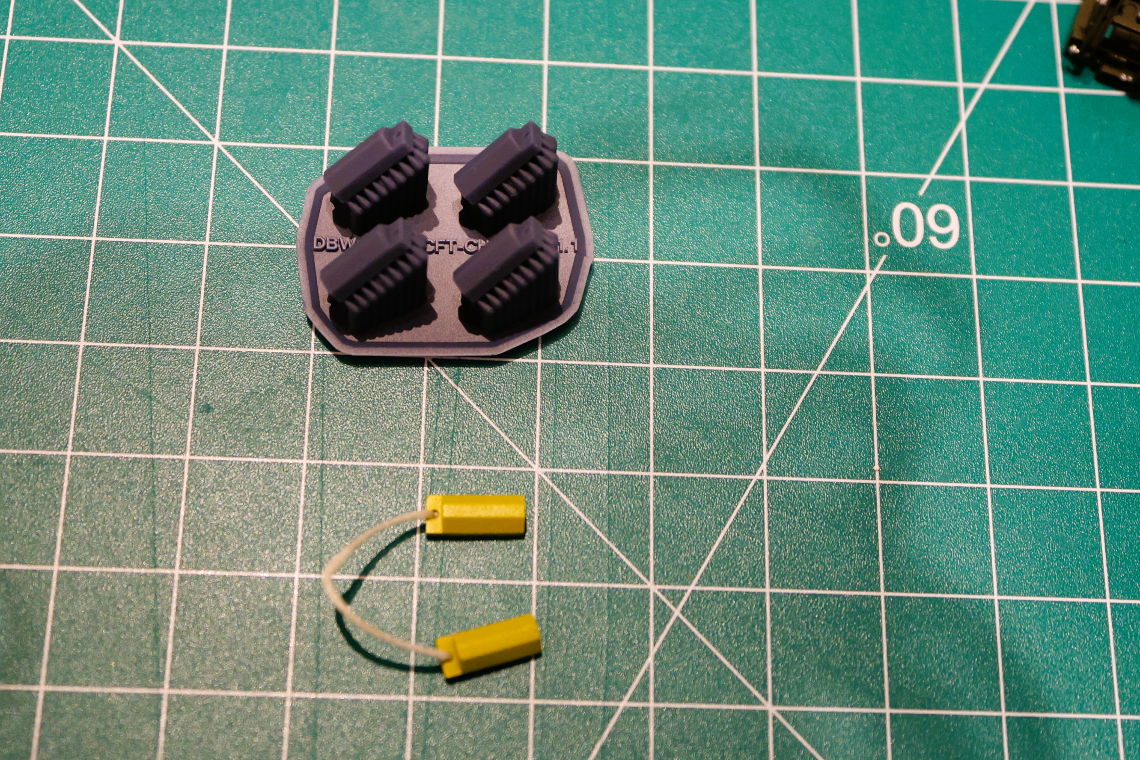 USAF-accurate fighter wheel chocks